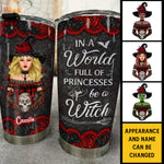 Custom Name Witch Gifts for Women - Personalized Tumbler