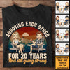 Annoying Each Other And Still Going Strong - Personalized Unisex T-Shirt, Hoodie, Sweatshirt - Gift For Couple, Husband Wife, Anniversary, Engagement, Wedding, Marriage Gift