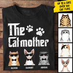 Custom Name Cat Mother Gifts for Cat Lovers - Personalized Apparel