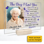Custom Photo Memorial Tribute Gifts - Personalized Acrylic Plaque