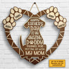 To My Amazing Dad - Personalized Shaped Wood Sign - Gift For Dad, Gift For Father's Day