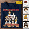 Grandparents & Their Grandkids - Personalized T-shirt, Hoodie - Gift For Couples, Husband Wife