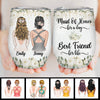 Maid Of Honor For A Day Best Friend For Life - Personalized Wine Tumbler
