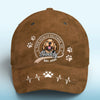 The Best Therapist Has Fur And Four Legs Brown - Dog Personalized Custom Hat, All Over Print Classic Cap - New Arrival, Gift For Pet Owners, Pet Lovers