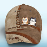 Custom Love Cats Cat Lover Gifts - Personalized Classic Cap