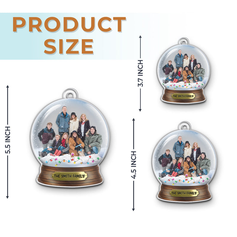 Custom Photo Making Memories One Campsite At A Time - Camping Personalized Custom Ornament - Acrylic Custom Shaped - Christmas Gift For Couple, Husband Wife, Camping Lovers