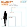 Custom Photo Blanket - Personalized Christmas Memorial Sympathy Gifts For Loss Of Mom, Dad - Love Holds Beyond The Years