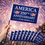 America 250th Anniversary Patriotic Celebration Flags - 250th Special