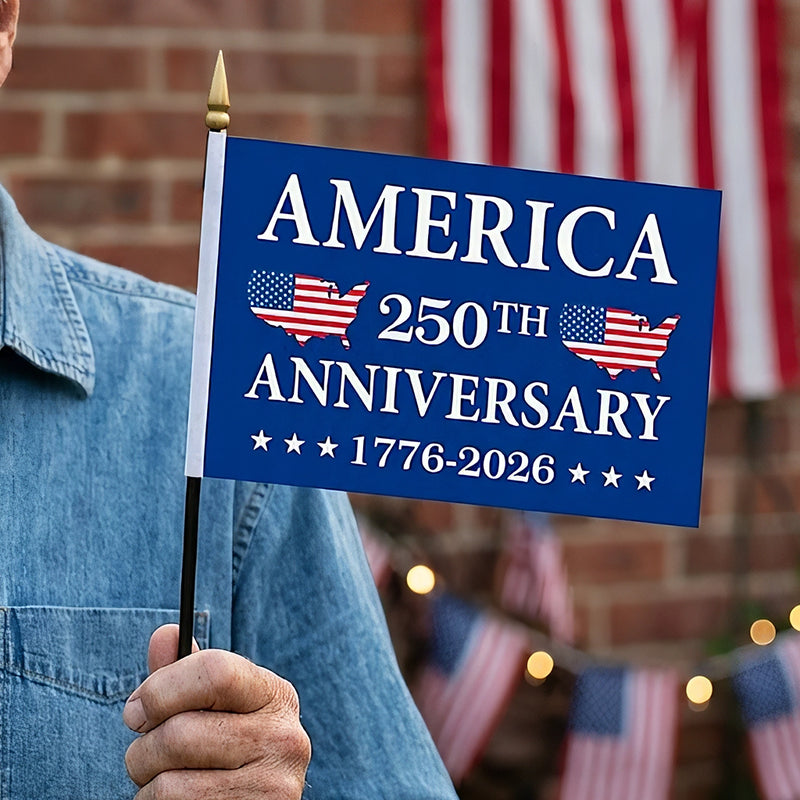 America 250th Anniversary Patriotic Celebration Flags - 250th Special