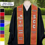 Custom Name Graduation Volleyball Gifts for Women - Personalized Stoles
