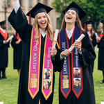 Custom Photo Graduation Gifts for Her - Personalized Stoles