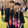 Class Of 2024 - Personalized Custom Graduation Stole - Upload Image, Graduation Gift