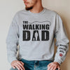 The Best Dad In The Whole Galaxy - Dog Personalized Custom Unisex Sweatshirt With Design On Sleeve - Christmas Gift For Pet Owners, Pet Lovers