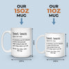 We're The Best Team Ever - Coworker Personalized Custom Mug - Christmas Gift For Coworkers, Work Friends, Colleagues