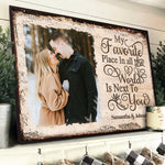 Custom Photo Romantic Couple Gifts - Personalized Poster