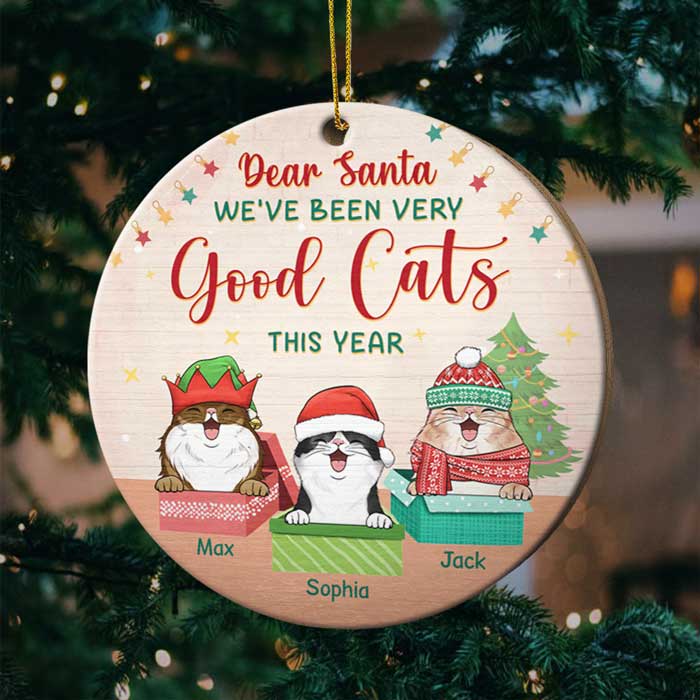 Tis The Season To Be Jolly - Personalized Custom Round Shaped Wood Christmas Ornament