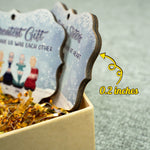 Custom Name Brothers and Sisters Christmas Gifts - Personalized Ornament