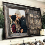 Custom Photo Romantic Couple Gifts - Personalized Poster