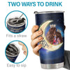 Enjoy Your Life, Every Day Is A New Day, Smile & Stay Positive - Tumbler - To My Daughter, Gift For Daughter, Daughter Gift From Mom, Birthday Gift For Daughter