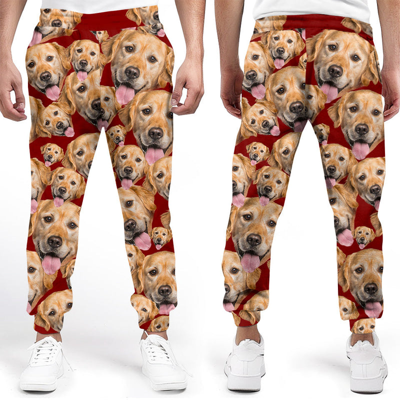 Custom Pet Photo Dog Lover Gifts - Personalized Sweatpants