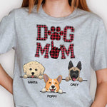 Custom Name Dog Mom Gifts for Dog Lovers - Personalized Apparel