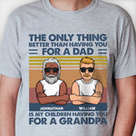 Custom Name Dad and Grandpa Gifts - Personalized Apparel