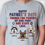 Custom Name Funny Father's Day Gifts for Dog Dads - Personalized Apparel