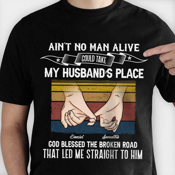 Custom Name Husband Wife Couple Gifts - Personalized Apparel