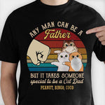 Custom Name Cat Dad Gifts for Cat Lovers - Personalized Apparel
