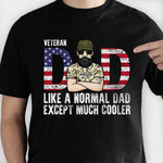 Custom Name Veteran Dad Gifts - Personalized Apparel