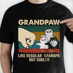 Funny Cat Grandpaw Gifts for Grandpa - Apparel