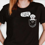Funny Dog Pocket Greeting for Dog Lovers - Apparel