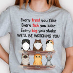 Custom Name Cat Gifts for Cat Lovers - Personalized Apparel