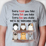 Custom Name Cat Gifts for Cat Lovers - Personalized Apparel