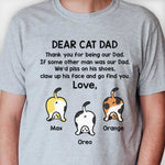 Custom Name Funny Cat Dad Gifts for Men - Personalized Apparel