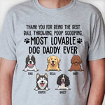 Custom Dog Name Gifts for Dog Dads - Personalized Apparel