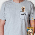 Custom Pet Photo Dog Lover Gifts - Personalized Apparel