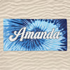 Escape To The Beach - Family Personalized Custom Beach Towel - Summer Vacation Gift, Gift For Family Members