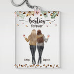 Custom Besties Forever Friendship Gifts - Personalized Acrylic Keychain