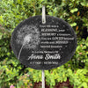 Thank You For Your Blessing Life - Memorial Personalized Memorial Garden Slate & Hook - Sympathy Gift For Family Members