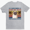 Custom Photo I Like Beer And My Dogs - Dog Personalized Custom Unisex T-shirt, Hoodie, Sweatshirt - Summer Vacation, Gift For Pet Owners, Pet Lovers