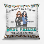 Custom Name Funny Best Friend Gifts for Women - Personalized Pillow