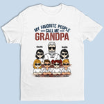 Custom Name Grandpa Family Gifts - Personalized Apparel