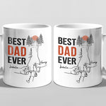 Custom Name Best Dad Gifts - Personalized Mugs