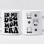 Custom Name Dog Mom Gifts for Pet Lovers - Personalized Mugs