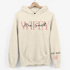 The Love Of My Life My Wifey - Couple Personalized Custom Unisex Sweatshirt With Design On Sleeve - Gift For Husband Wife, Anniversary
