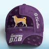 The Walking Dad - Dog Personalized Custom Hat, All Over Print Classic Cap - Father's Day, Mother's Day, Gift For Pet Owners, Pet Lovers