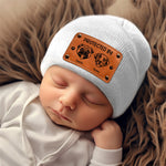 Custom Name Protected by Dogs Baby Gifts - Personalized Beanie Hat