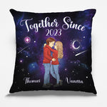 Custom Name Together Since Couple Gifts - Personalized Pillow