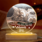 Custom Cat Memorial Gifts for Pet Lovers - Personalized 3D LED Light
